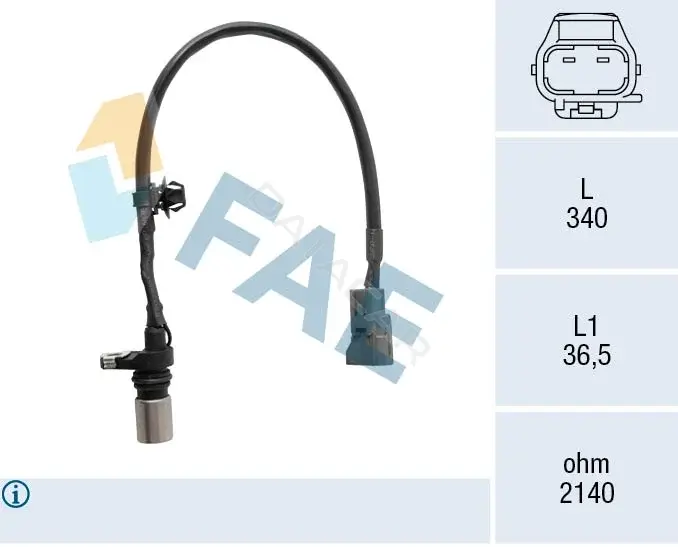 Датчик давления воздуха FAE 79534