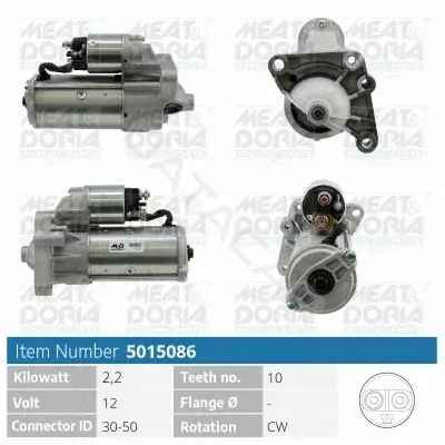 Стартер MEAT & DORIA 5015086