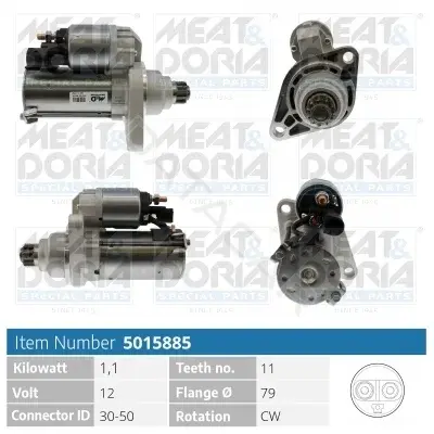 Стартер MEAT & DORIA 5015885
