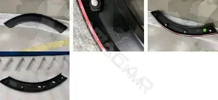 Накладка крыла GEELY 6073068300