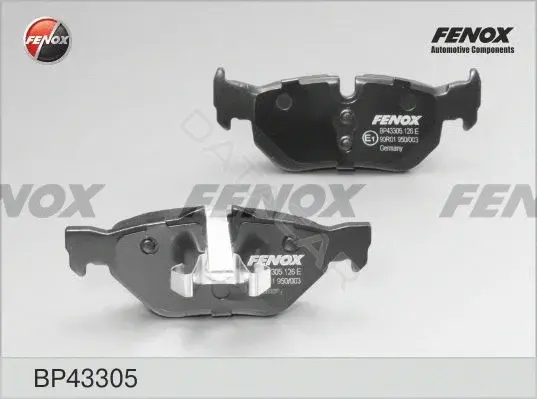 Тормозные колодки FENOX BP43305