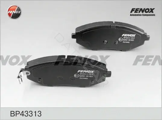 Тормозные колодки FENOX BP43313