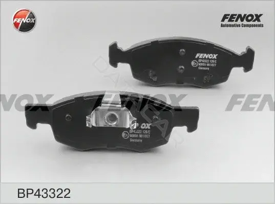 Тормозные колодки FENOX BP43322