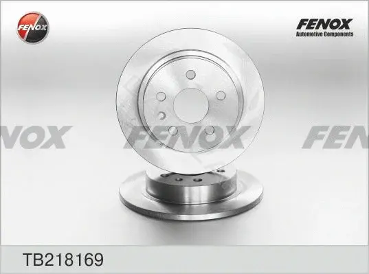 Тормозные диски FENOX TB218169