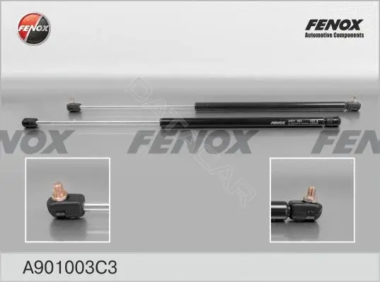 Амортизатор крышки багажника, капота, заднего стекла FENOX A901003C3