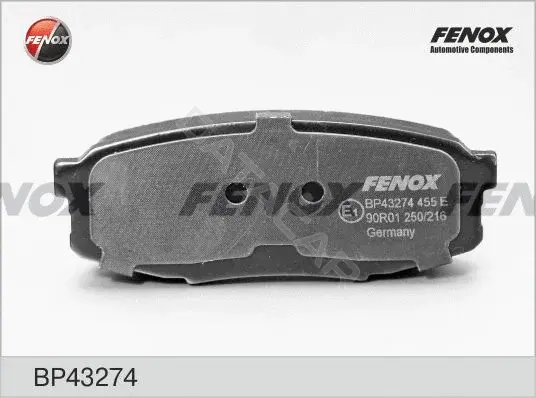 Тормозные колодки FENOX BP43274