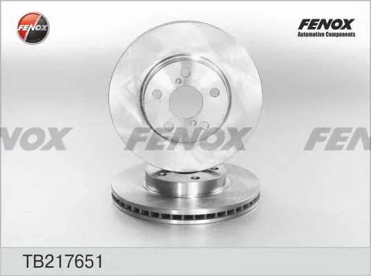 Тормозные диски FENOX TB217651
