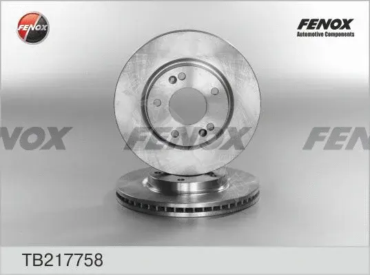 Тормозные диски FENOX TB217758