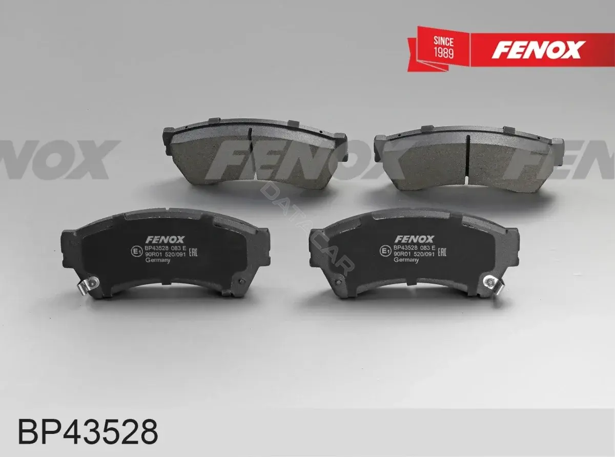 Тормозные колодки FENOX BP43528