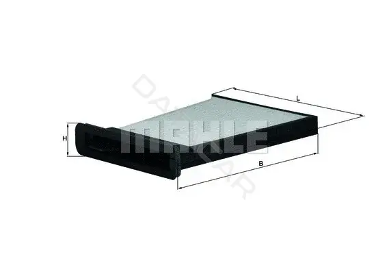 Фильтр салонный KNECHT/MAHLE LA480