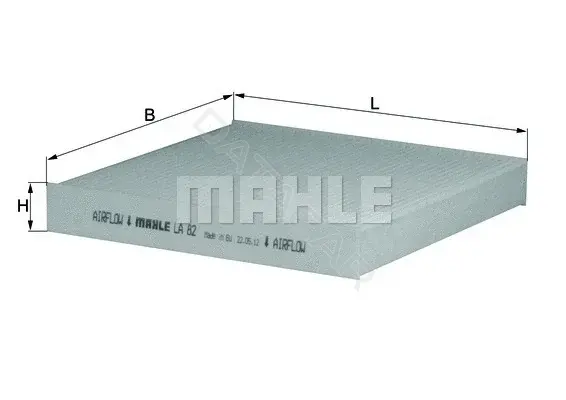Фильтр салонный KNECHT/MAHLE LA82