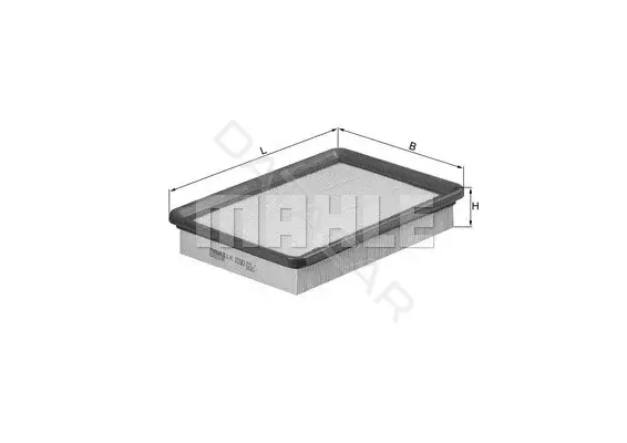 Воздушный фильтр KNECHT/MAHLE LX1030