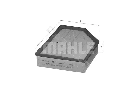 Воздушный фильтр KNECHT/MAHLE LX1219