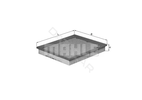 Воздушный фильтр KNECHT/MAHLE LX1272