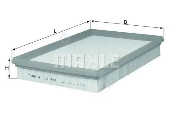 Воздушный фильтр KNECHT/MAHLE LX430