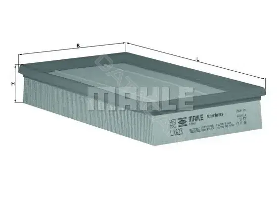 Воздушный фильтр KNECHT/MAHLE LX623