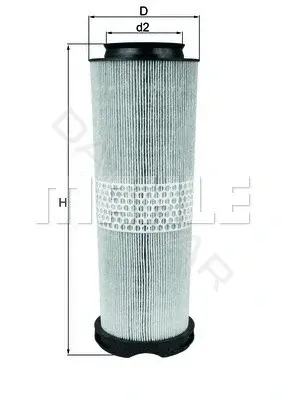 Воздушный фильтр KNECHT/MAHLE LX943