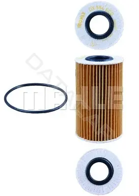 Масляный фильтр KNECHT/MAHLE OX554D1