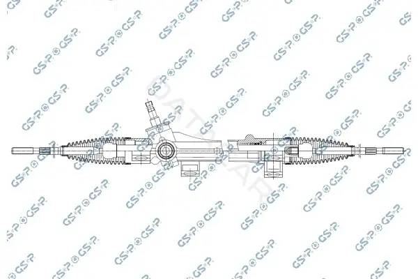 Рулевая рейка GSP SR700777