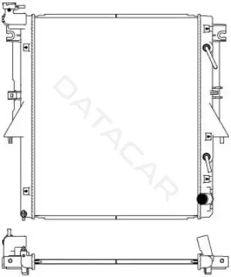 Радиатор охлаждения SAKURA 3321-8506