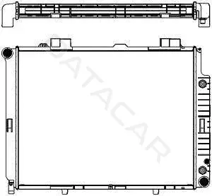 Радиатор охлаждения SAKURA 3311-1003