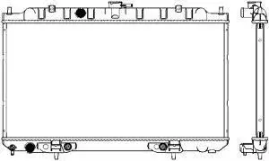 Радиатор охлаждения SAKURA 3341-1014