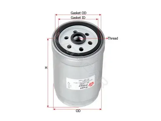 Топливный фильтр SAKURA FC-2204