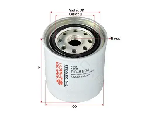 Топливный фильтр SAKURA FC-5604