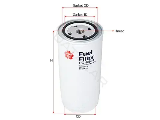 Топливный фильтр SAKURA FC-6204