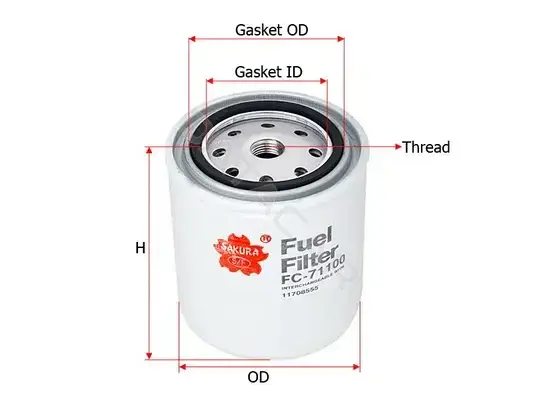Топливный фильтр SAKURA FC-71100