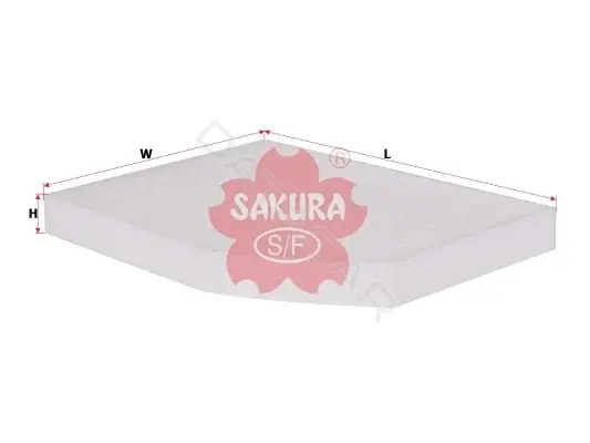 Фильтр салонный SAKURA CA-30130