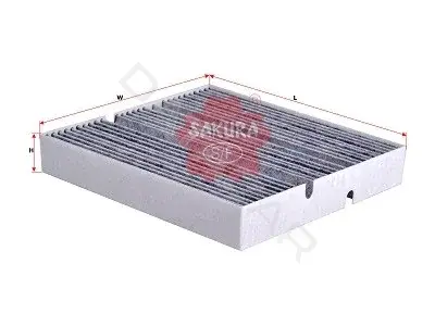 Фильтр салонный SAKURA CAC-26260
