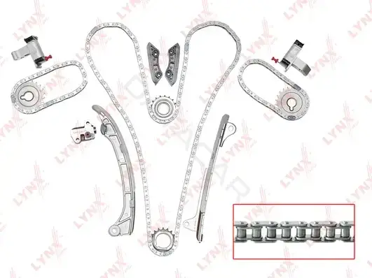 Комплект цепи ГРМ LYNXAUTO TK-0043