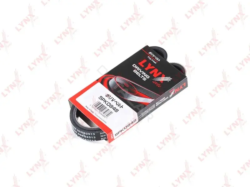 Ремень ручейковый LYNXAUTO 5PK0848