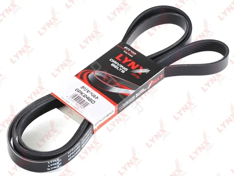 Ремень ручейковый LYNXAUTO 6PK2460