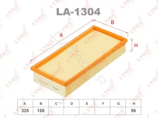 Воздушный фильтр LYNXAUTO LA-1304