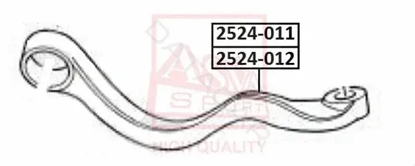 Рычаги ASVA 2524-012
