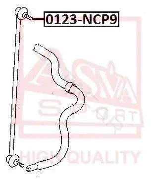 Стойки стабилизатора ASVA 0123-NCP9