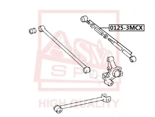 Рычаги ASVA 0125-3MCX