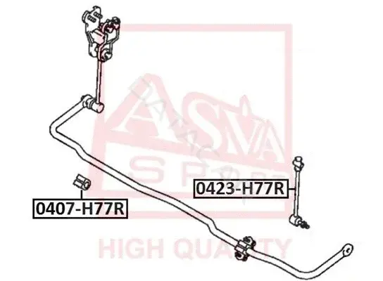 Стойки стабилизатора ASVA 0423-H77R