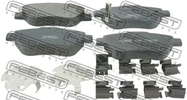 Тормозные колодки FEBEST 1801-CORDF