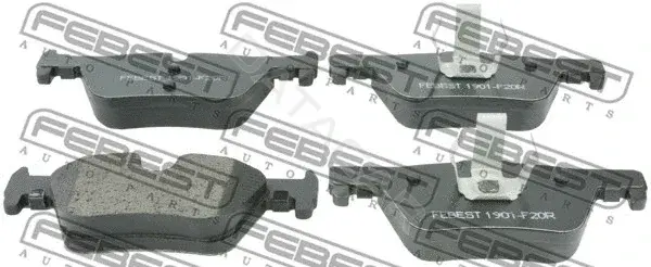 Тормозные колодки FEBEST 1901-F20R