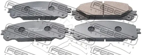 Тормозные колодки FEBEST 0101-ASU40F