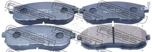 Тормозные колодки FEBEST 0201-J31F
