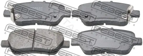 Тормозные колодки FEBEST 0301-RB2R