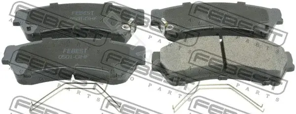 Тормозные колодки FEBEST 0501-GHF