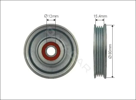 Натяжитель ремня генератора CAFFARO 379-133