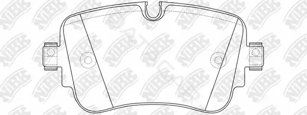 Тормозные колодки NiBK PN0688