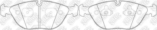Тормозные колодки NiBK PN0102