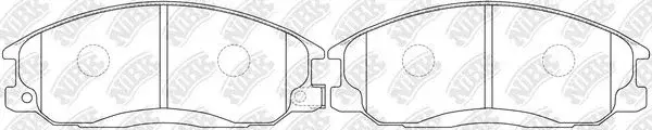 Тормозные колодки NiBK PN0103